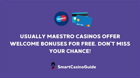 top casino sites that accept maestro deposits